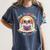 Cute 100th Day Of School 100 Days Dog Reading Book Rainbow Women's Comfort Colors T-Shirt Moss