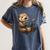 Cute Book Sea Otter Women's Comfort Colors T-Shirt Moss