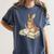 Cute Bunny Reading Book Glasses Bookworm Women's Comfort Colors T-Shirt Moss Cute Bunny Reading Book Glasses Bookworm Women's Comfort Colors T-Shirt Moss
