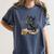 Cute Dragon Books Flower Bookworm Book Lover Women's Comfort Colors T-Shirt Moss