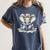 Cute Elephant Reading Universe Book Women's Comfort Colors T-Shirt Moss