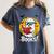 Cute Ghost Reading Book Retro Halloween Librarian Women's Comfort Colors T-Shirt Moss