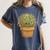 Cute Golden Barrel Cactus Introvert Distressed Women's Comfort Colors T-Shirt Moss Cute Golden Barrel Cactus Introvert Distressed Women's Comfort Colors T-Shirt Moss