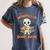 Cute Halloween Teacher Librarian Mummy Reading Books Women's Comfort Colors T-Shirt Moss