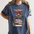 Cute Highland Cow With Book Floral Bookworm Librarian Book Women's Comfort Colors T-Shirt Moss Cute Highland Cow With Book Floral Bookworm Librarian Book Women's Comfort Colors T-Shirt Moss