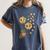 Cute Reading Cat With Kitten Dandelion Flowers Book Lover Women's Comfort Colors T-Shirt Moss Cute Reading Cat With Kitten Dandelion Flowers Book Lover Women's Comfort Colors T-Shirt Moss