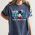 Cute Snowman Let It Snow I Have Books Reader Women's Comfort Colors T-Shirt Moss