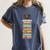 Cute Wiener Dog Dachshund Reading On Pile Of Books Women's Comfort Colors T-Shirt Moss