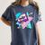 Dabbing Cassette Tape 70s 80s 80s Outfit Nostalgia Women's Comfort Colors T-Shirt Moss