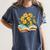 Daffodils Flowers Book Floral Women's Comfort Colors T-Shirt Moss