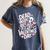 Dead Inside But Its Valentines Day T Shirt For Introverts Women's Comfort Colors T-Shirt Moss