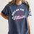 Dibs On The Villain Dark Romance Books Skeleton Morally Grey Women's Comfort Colors T-Shirt Moss