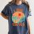 I Dig The 70s Aesthetic Nostalgia 1970's Retro 70s Party Women's Comfort Colors T-Shirt Moss
