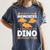 Dino Nuggets Chicken Snack Memory Bite Women's Comfort Colors T-Shirt Moss