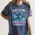 Dragon Reading Just A Girl Who Loves Dragons And Books Women's Comfort Colors T-Shirt Moss