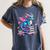 Dragons And Books Dragon Reading Book Lover Girl Bookworm Women's Comfort Colors T-Shirt Moss