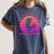 With A Dreamy Far-Off Look And Her Nose Stuck In A Book Women's Comfort Colors T-Shirt Moss