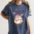 Dungeon Crawler Carl Airbrushed Princess Donut Series Book Women's Comfort Colors T-Shirt Moss Dungeon Crawler Carl Airbrushed Princess Donut Series Book Women's Comfort Colors T-Shirt Moss