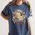 Easily Distracted By Books Book Wildflowers Book Lovers Women's Comfort Colors T-Shirt Moss