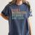 Easily Distracted By Books And Yarn Knitting & Crocheting Women's Comfort Colors T-Shirt Moss