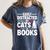 Easily Distracted By Cats And Books Cat & Book Lover Women's Comfort Colors T-Shirt Moss Easily Distracted By Cats And Books Cat & Book Lover Women's Comfort Colors T-Shirt Moss