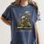 Easily Distracted By Cats And Books Women's Comfort Colors T-Shirt Moss