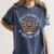 Easily Distracted By Dogs And Books Women's Comfort Colors T-Shirt Moss