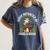 Easily Distracted By Frogs And Books Women's Comfort Colors T-Shirt Moss