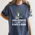 Easily Distracted By Plants & Books Plant Book Lover Women's Comfort Colors T-Shirt Moss