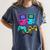 Eighties Console Controller Gaming Player Gadget Nostalgia Women's Comfort Colors T-Shirt Moss