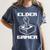 Elder Gamer Retro Video Game Nostalgia Old Gamer Women's Comfort Colors T-Shirt Moss