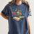 Enchanted Open Book With Blooming Flowers Women's Comfort Colors T-Shirt Moss
