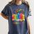 Equality Book LGBTQ Wildflowers Equal Rights Gay Kindness Women's Comfort Colors T-Shirt Moss
