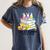 Every Bunny Loves To Read Easter Cute Reading Books Lover Women's Comfort Colors T-Shirt Moss