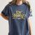 Ew People Antisocial Introvert Saying Yellow Lemon Raglan Baseball Tee Women's Comfort Colors T-Shirt Moss
