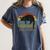 Ew People Cat Lazy Introvert Anti Social Women's Comfort Colors T-Shirt Moss