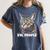 Ew People Cat Tabby Cat Antisocial Grumpy Introvert Women's Comfort Colors T-Shirt Moss