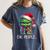 Ew People Meowy Cat Christmas Introvert Men Women Women's Comfort Colors T-Shirt Moss