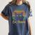 Ew People Retro Cat Lover Social Introvert Women's Comfort Colors T-Shirt Moss