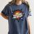 Explosions Are My Art Comic Book Boom Women's Comfort Colors T-Shirt Moss