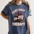 Fairy Smut Is My Therapy Romantasy Spicy Books Faerie Tales Women's Comfort Colors T-Shirt Moss