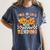 Fall In Love With Reading Thanksgiving Pumpkin Book Lover Women's Comfort Colors T-Shirt Moss