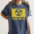 Fallout Shelter Nuclear War Radioactive Nostalgia T-Shirt Women's Comfort Colors T-Shirt Moss