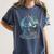 Fantasy Dragon Reading Magical Book Lover Halloween Vibes Women's Comfort Colors T-Shirt Moss