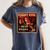 Fight Evil Read Books Propaganda Poster Women's Comfort Colors T-Shirt Moss