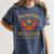 Fire Breathing Bitch Queen I Will Not Be Afraid Fantasy Book Women's Comfort Colors T-Shirt Moss