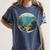 Fish Bowl Frutiger Aero Y2K Retro Vibes Women's Comfort Colors T-Shirt Moss Fish Bowl Frutiger Aero Y2K Retro Vibes Women's Comfort Colors T-Shirt Moss