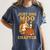 Floral Cow Reading Pun Just One More Chapter Cozy Book Lover Women's Comfort Colors T-Shirt Moss
