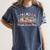 Flourish Dream Thrive Floral Books For Book Lovers Women's Comfort Colors T-Shirt Moss