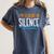 Im Fluent In Silence Introvert Women's Comfort Colors T-Shirt Moss